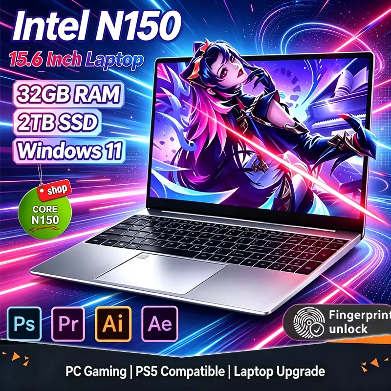 Ddr4 Laptop Ram - 2026 New 15.6' Intel N150 Windows