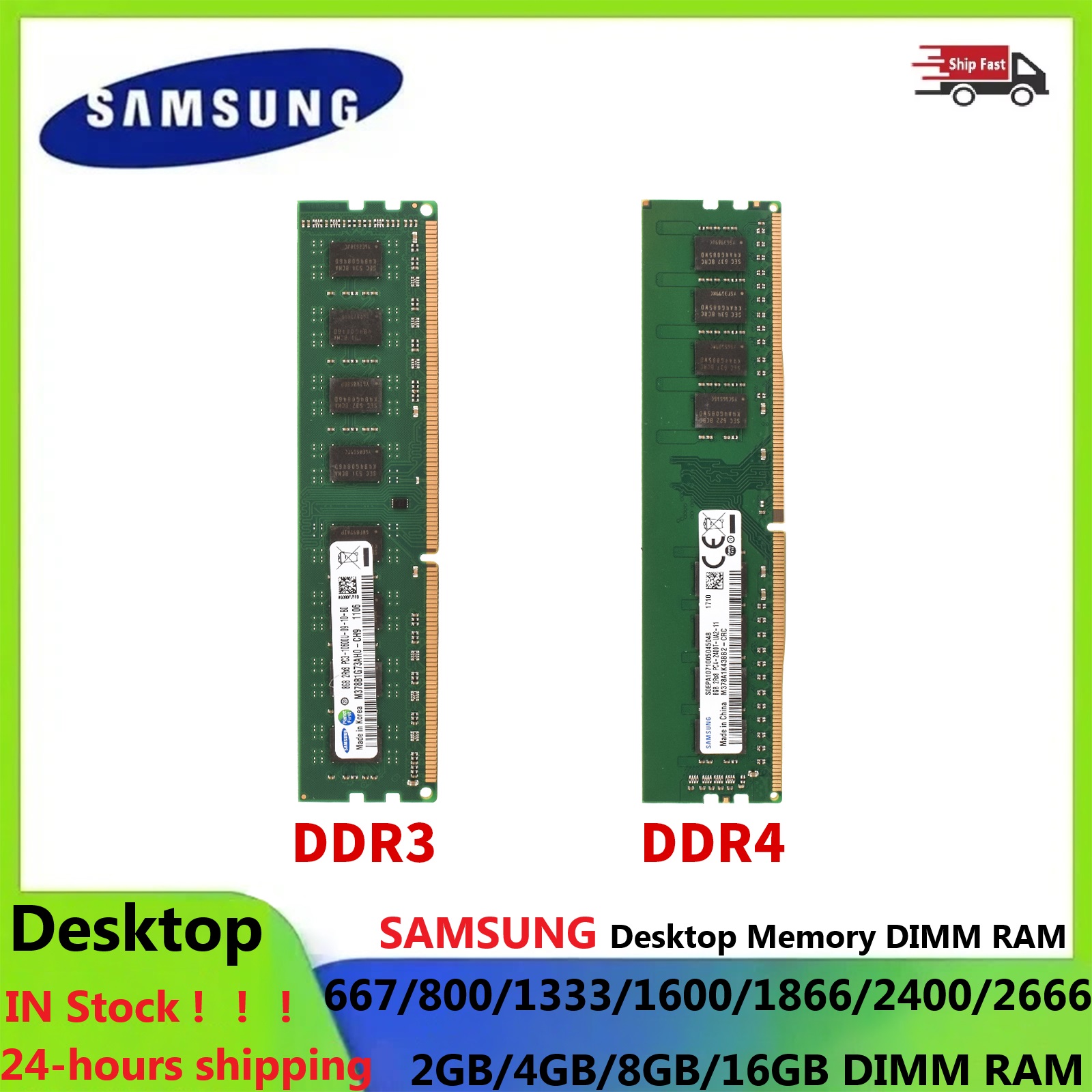 Server Memory Ddr4 - SAMSUNG Desktop RAM DIMM Memory DDR3