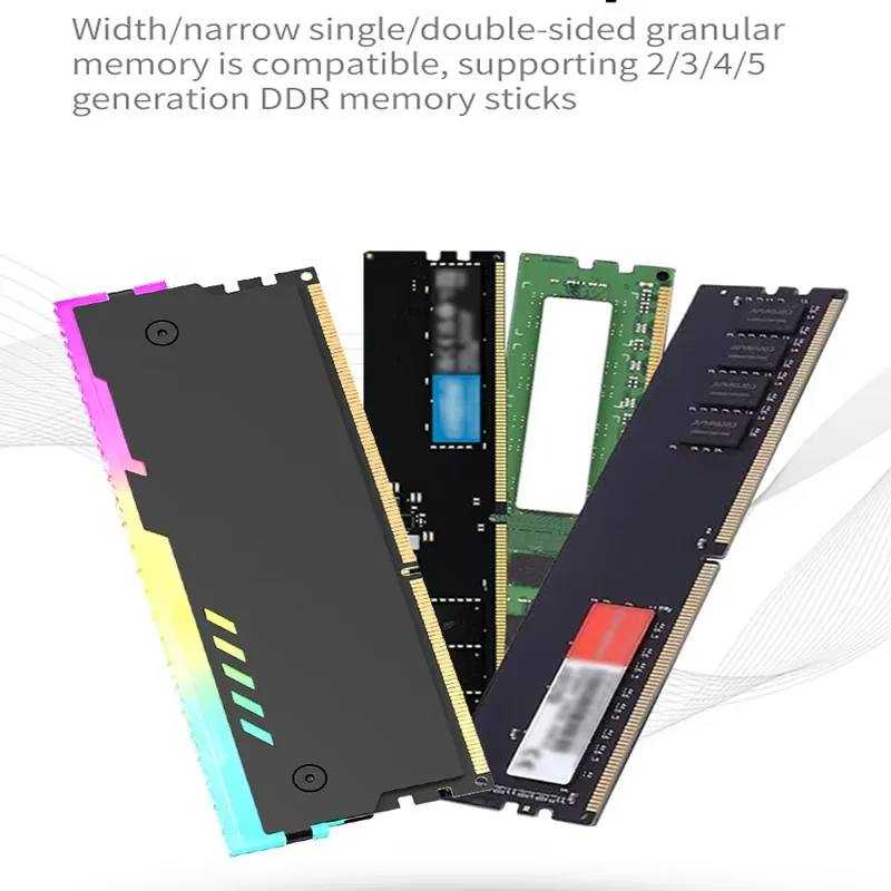 PC Memory Heatsink RM-1 RAM Co - огляд і ціна Ddr4 Desktop Ram
