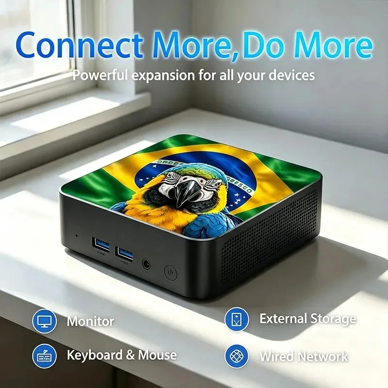 Mexico Brazil Flag Mini PC Int - огляд і ціна Ddr3 Ram