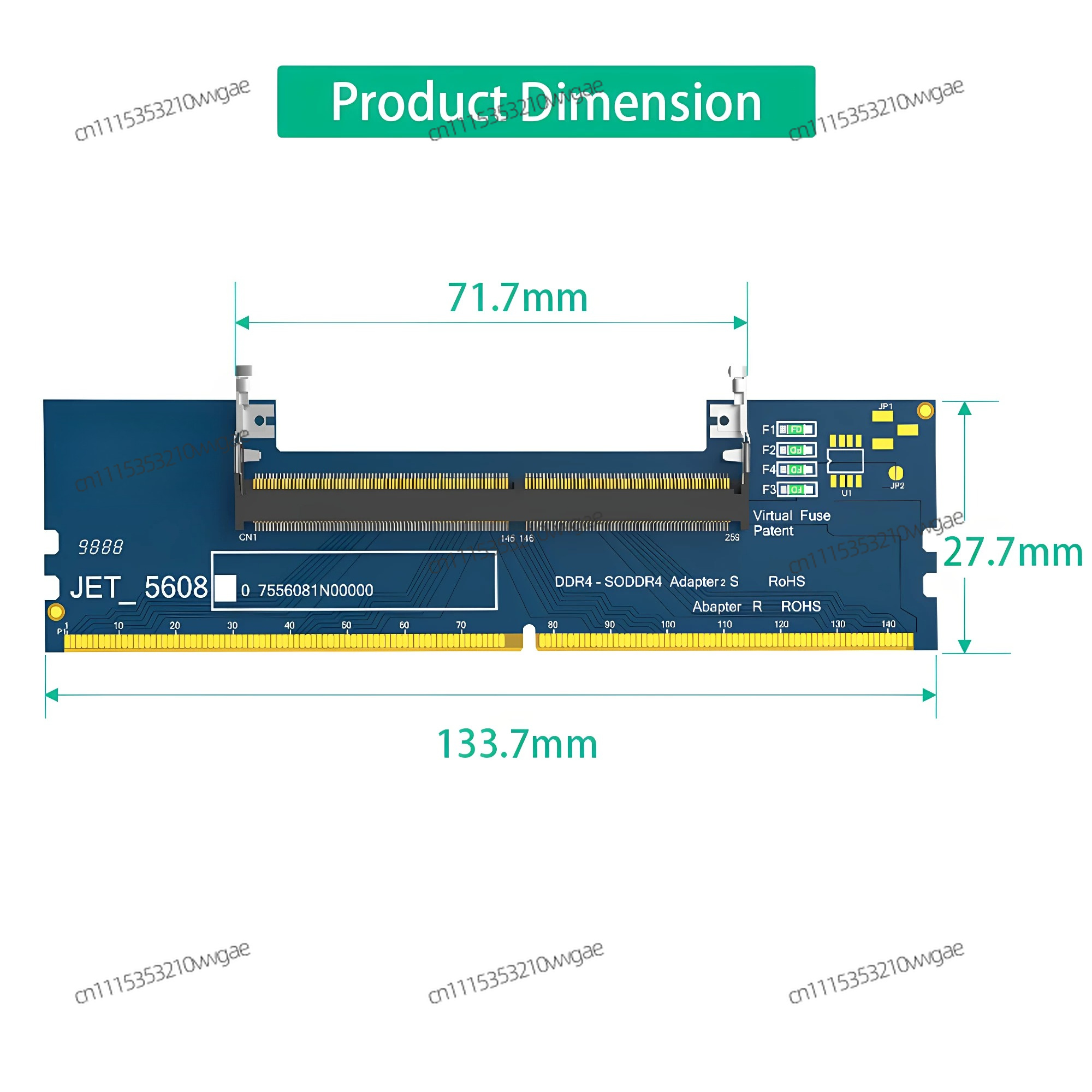 Laptop RAM Adapter Card Conver - огляд і ціна Ddr4 Desktop Ram