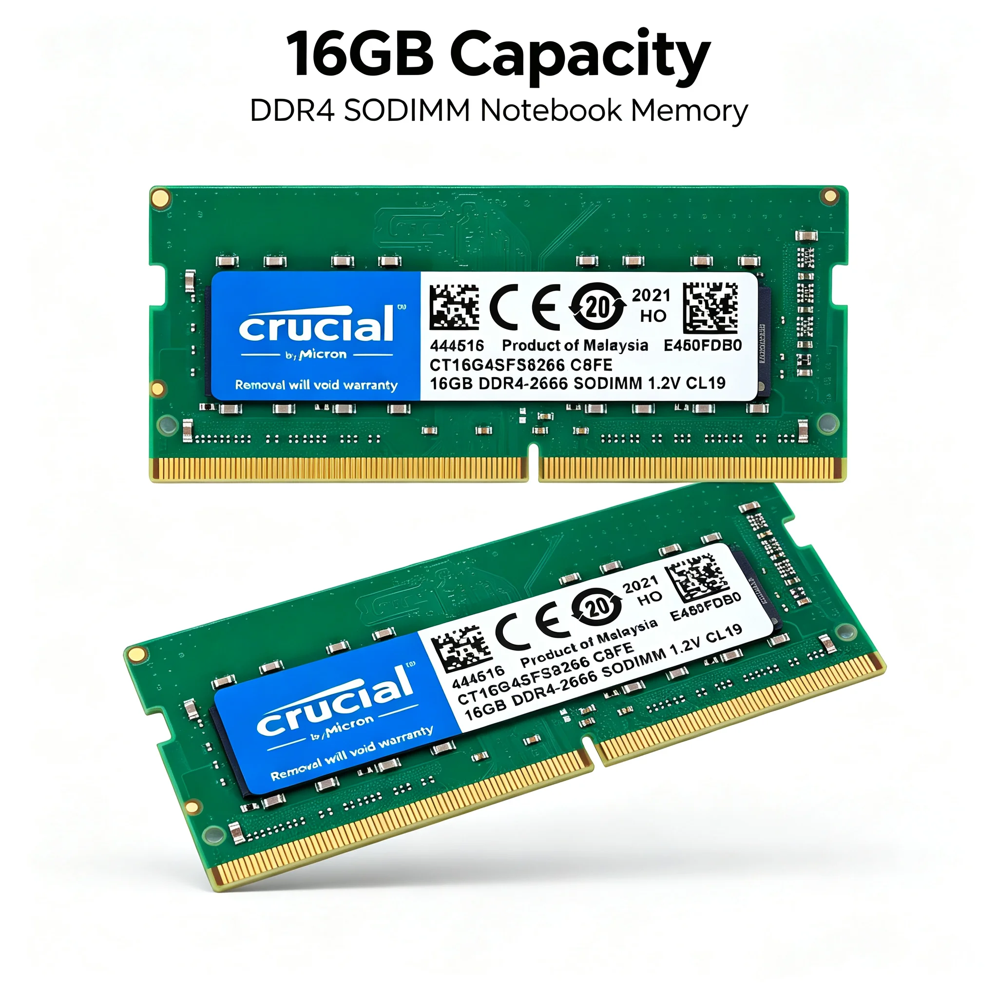Crucial  1PCS/2PCS DDR4 Laptop - огляд і ціна Ddr4 2400Mhz