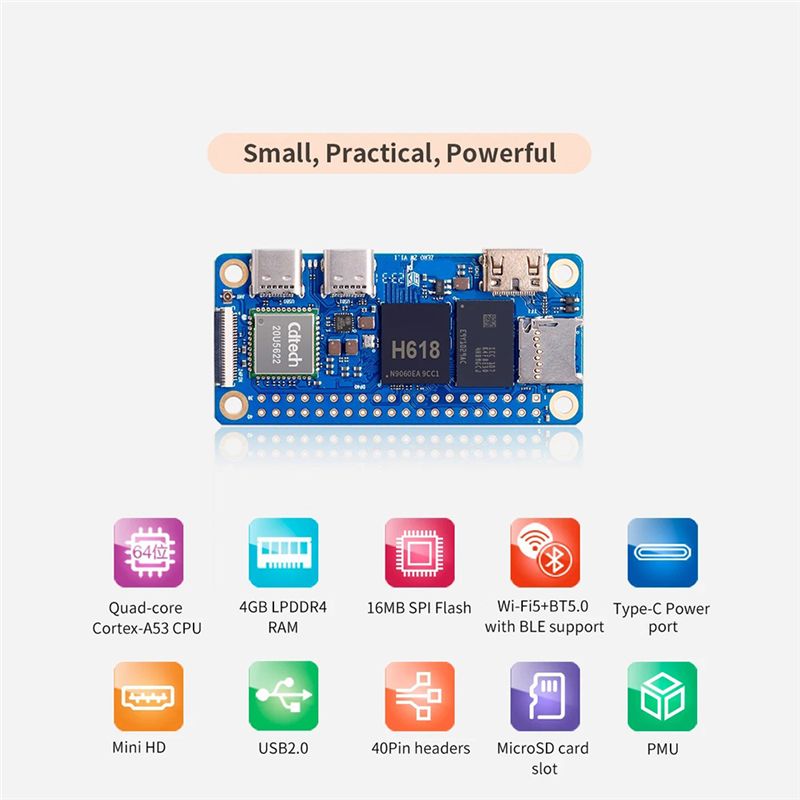 For Orange Pi Zero 2W Developm - огляд і ціна Ram Memory Module