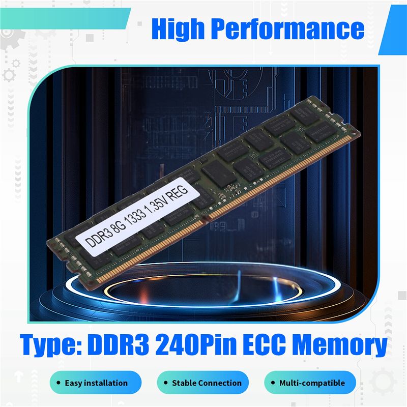 8GB DDR3 1333MHZ Ecc Ram Memor - огляд і ціна Ecc Ram Server
