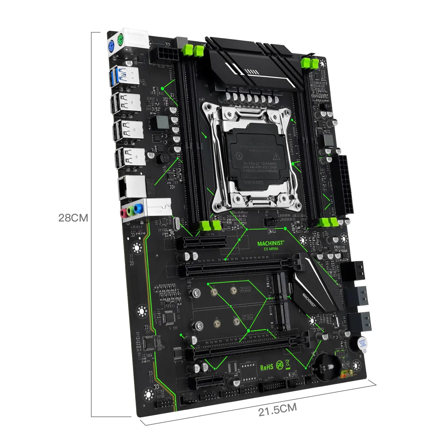 MACHINIST E5 MR9A V1.0 X99 Mot - огляд і ціна Server Memory Ddr4