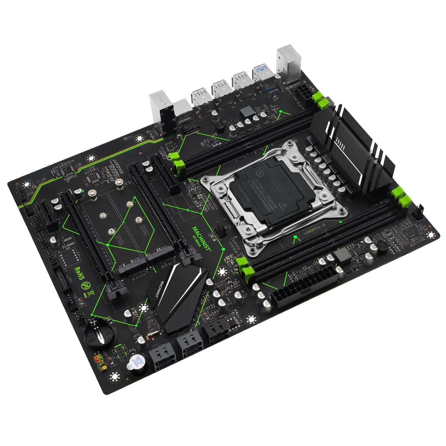 MACHINIST E5 MR9A V1.0 X99 Mot - огляд і ціна Server Memory Ddr4