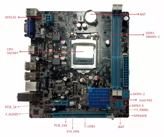 H61 ATX Power Supply LGA1150 M - огляд і ціна Ddr3 Ram