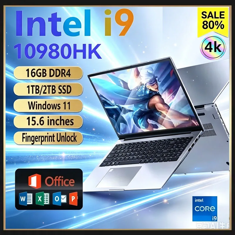 15.6inch Potrable Laptop Intel - огляд і ціна Ddr4 Laptop Ram