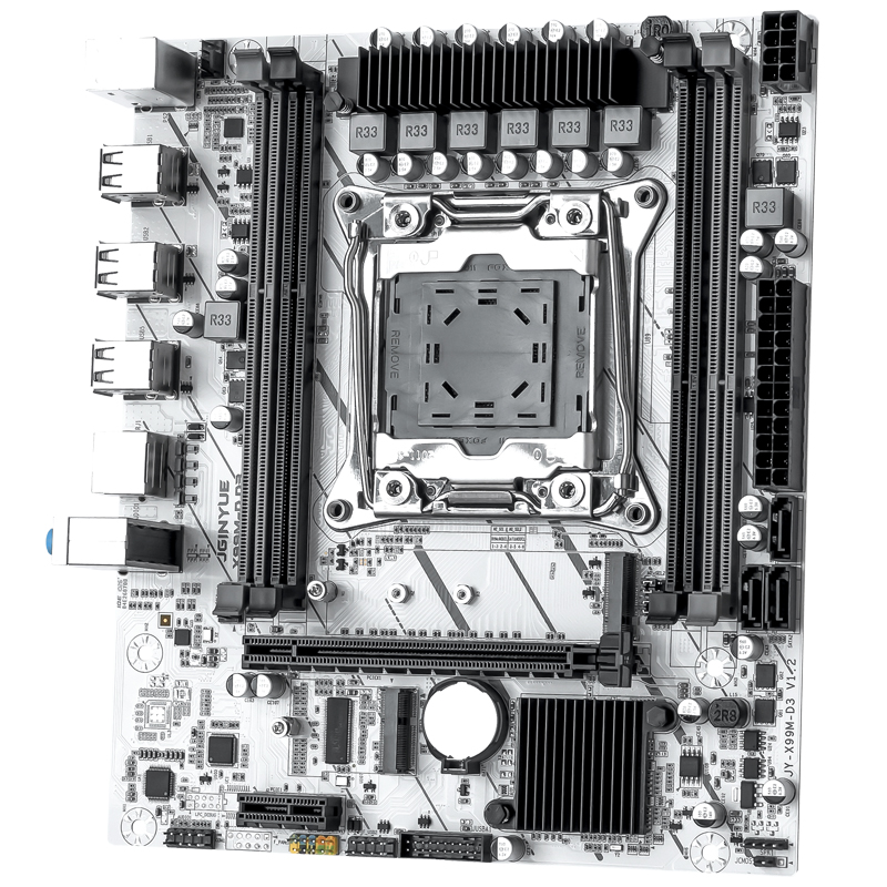 JGINYUE X99 Motherboard LGA201 - огляд і ціна Ecc Ram Server