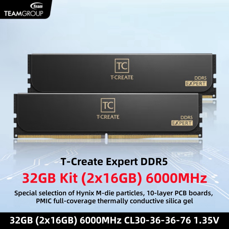 TEAMGROUP T-Create Expert CL30 - огляд і ціна Ram Memory Module