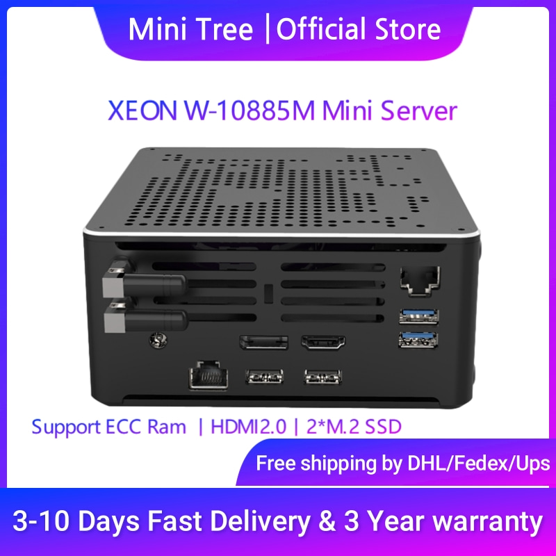 Intel Xeon W-10885M ECC RAM Wi - огляд і ціна Ecc Ram Server
