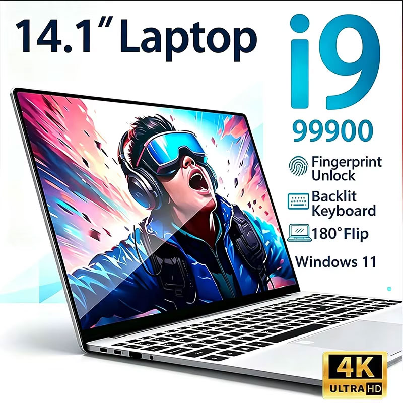 14.1' Intel Core i9-9900 Windo - огляд і ціна Ddr4 Laptop Ram