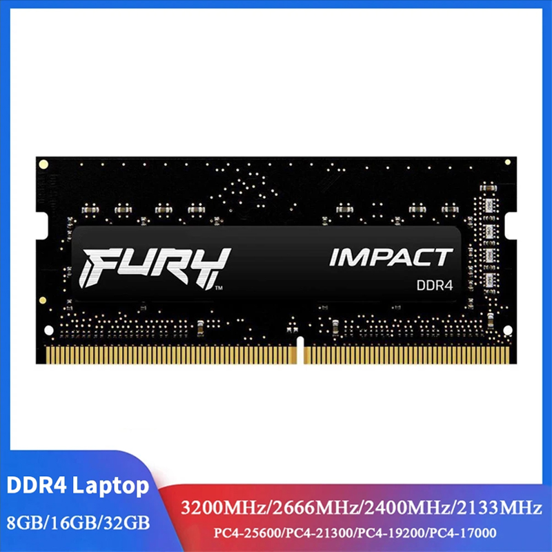 DDR4 FURY Impact RAM 16GB 8GB  - огляд і ціна Ddr4 3200Mhz