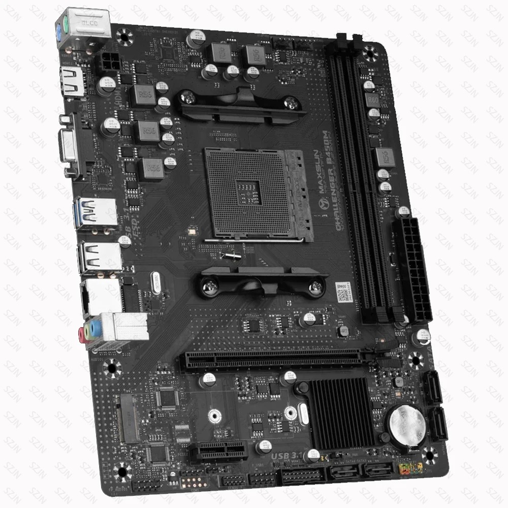 Maxsun B450 Motherboard + AMD  - огляд і ціна Ddr4 3200Mhz