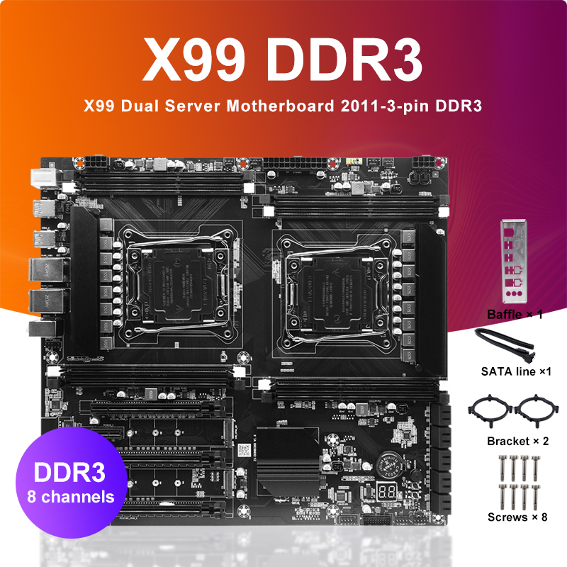 X99 Dual-socket Cpu Motherboar - огляд і ціна Ecc Ram Server